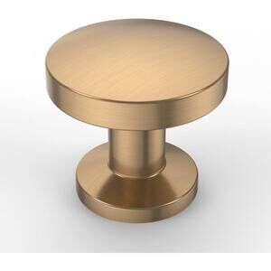 Asidrama 10 Pack Champagne Bronze Kitchen Cabinet Knobs Dresser Knob Drawer Knob